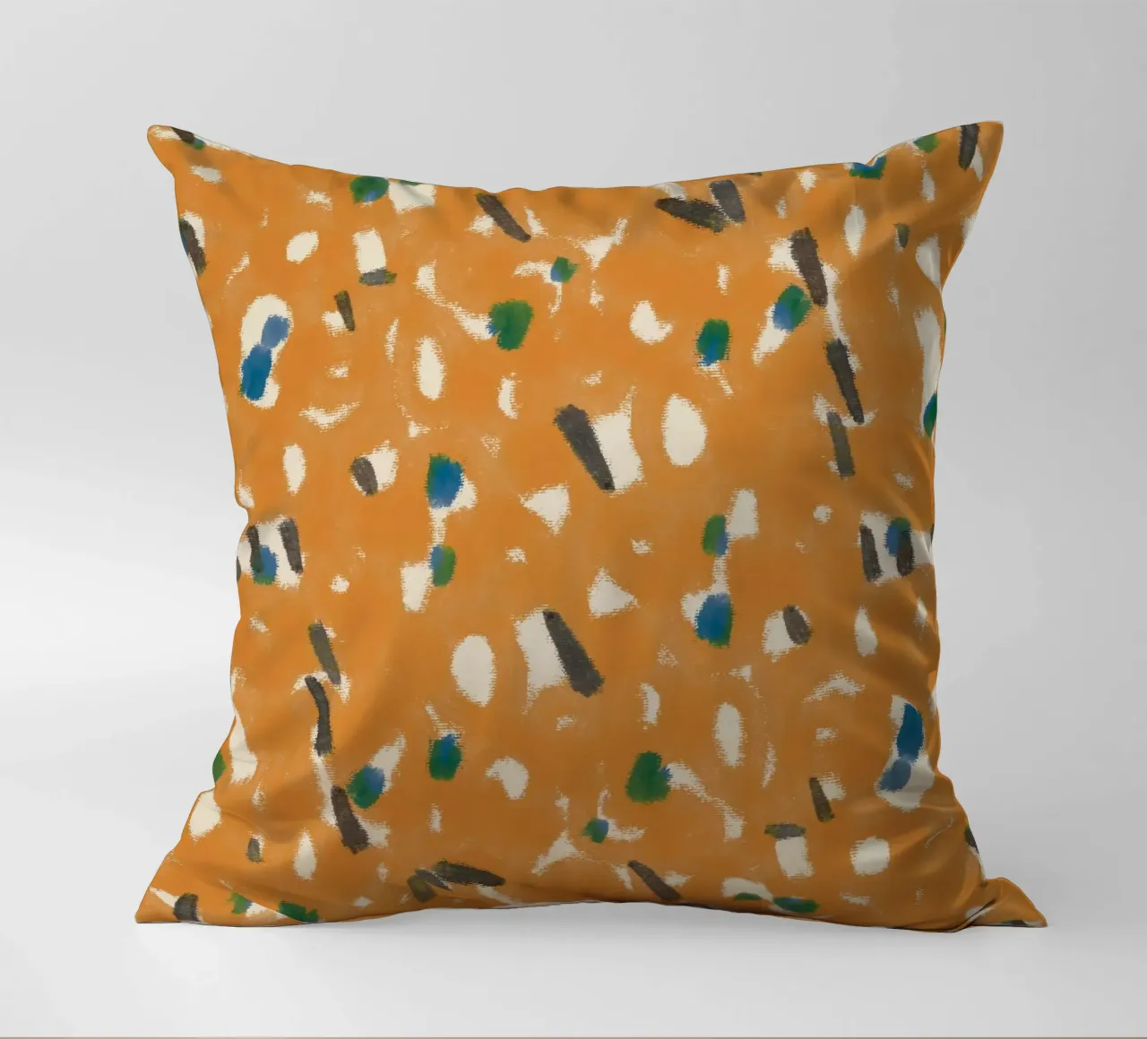 Botanical pattern 05 decorative cushion by Little Dean