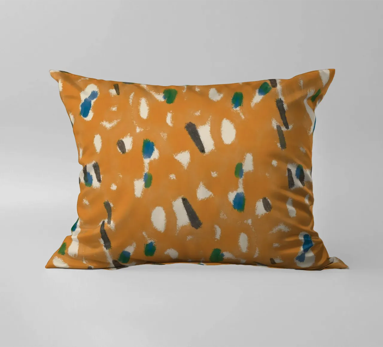 Botanical pattern 05 decorative cushion by Little Dean