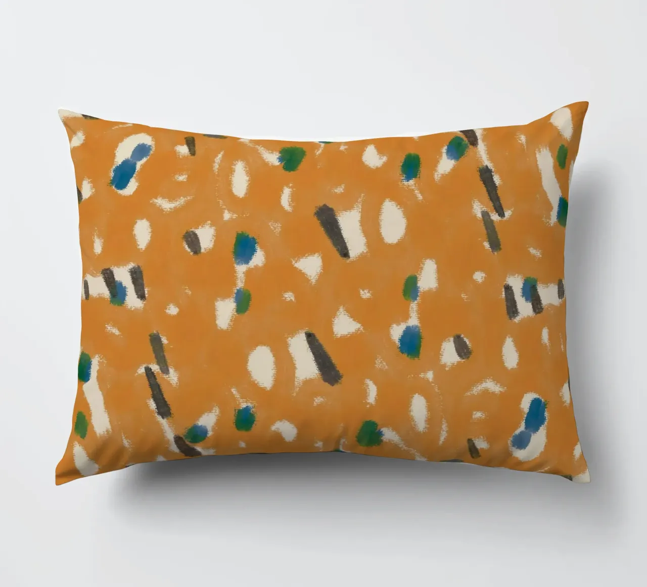 Botanical pattern 05 decorative cushion by Little Dean
