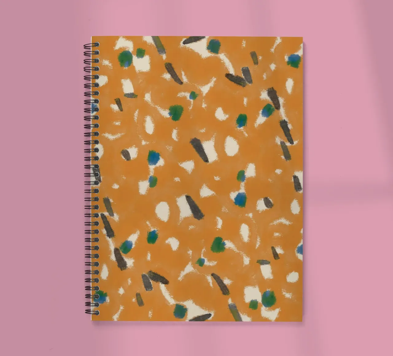 Botanical pattern 05 spiral notebook by Little Dean