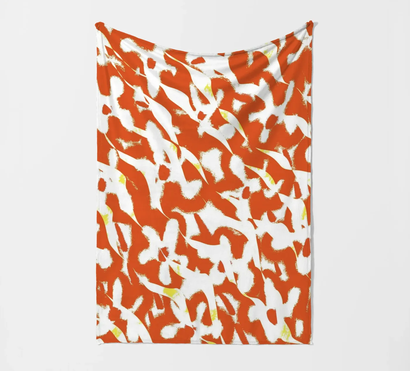 Botanical pattern 06 Fleecedecke von Little Dean