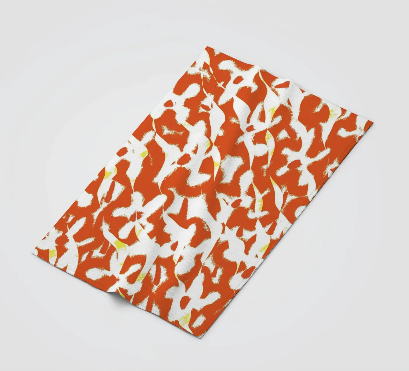 Botanical pattern 06 Fleecedecke von Little Dean