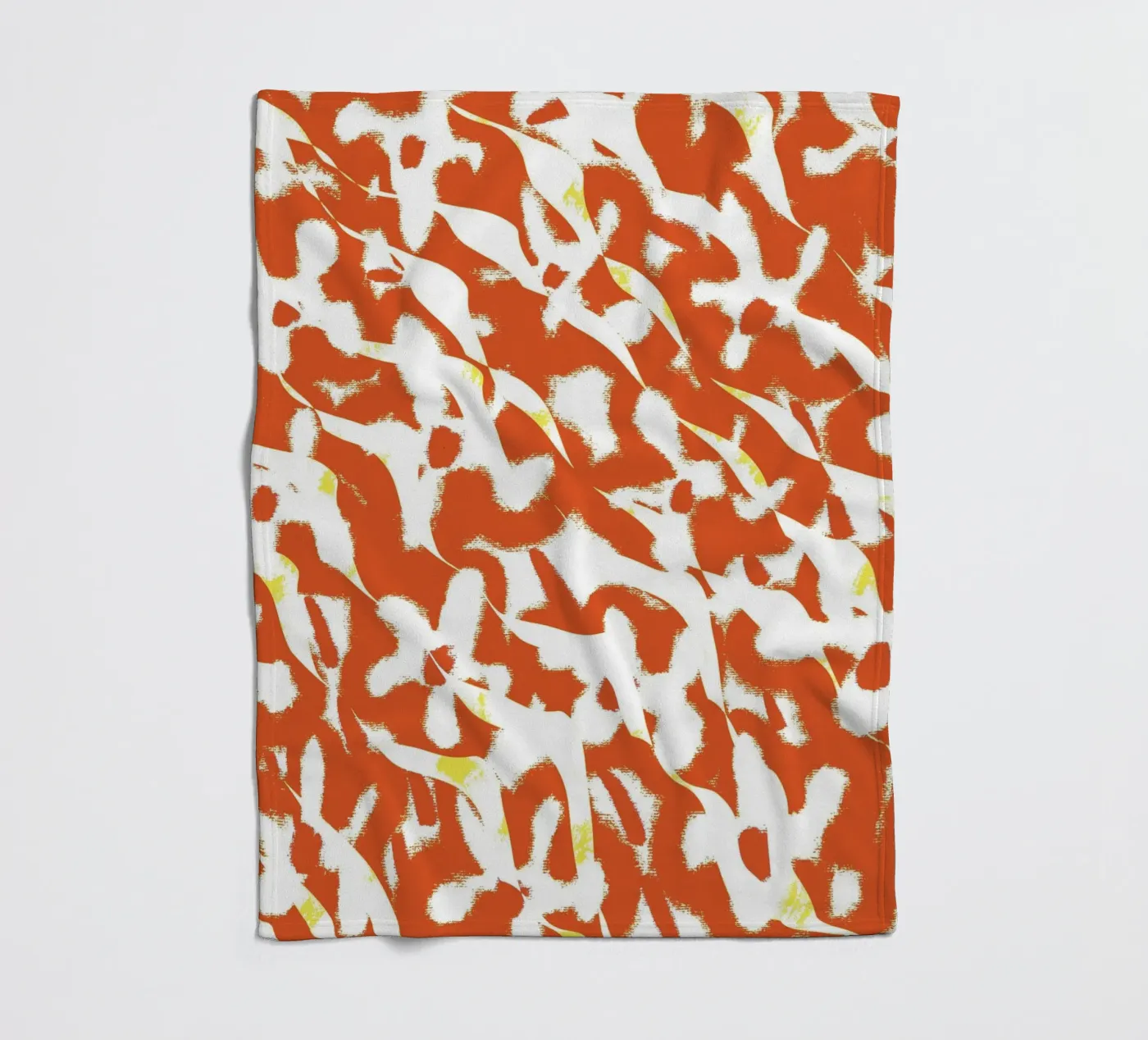 Botanical pattern 06 Fleecedecke von Little Dean