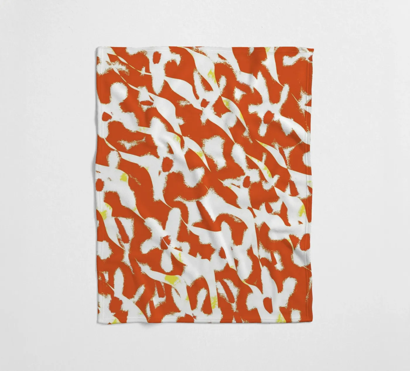 Botanical pattern 06 Fleecedecke von Little Dean