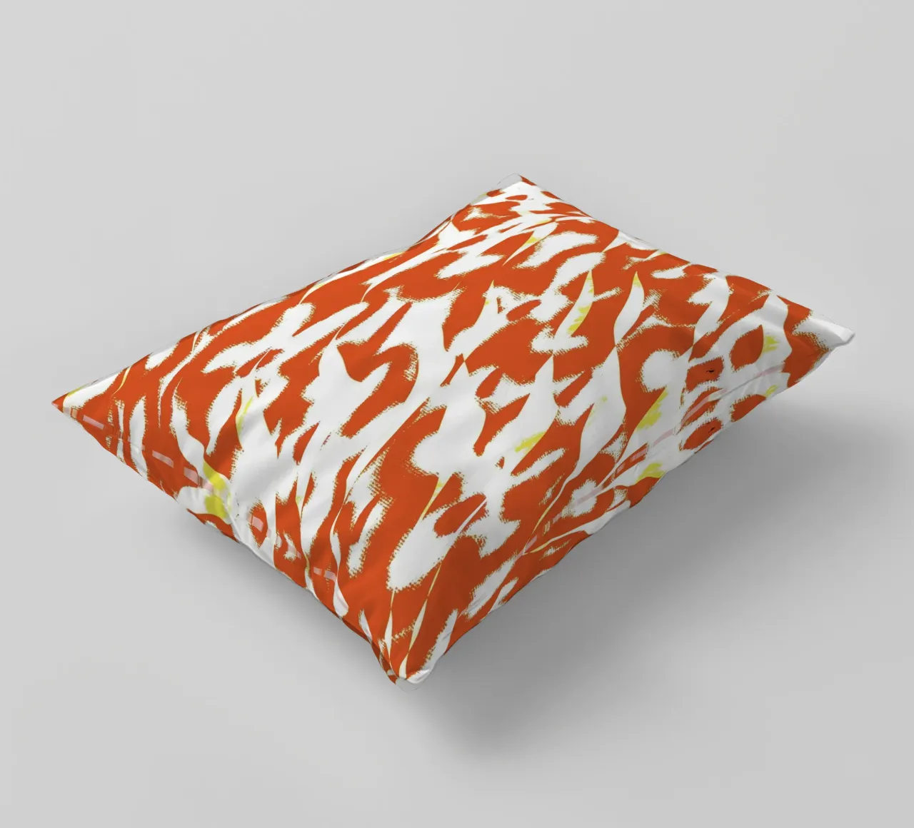 Botanical pattern 06 decorative cushion by Little Dean