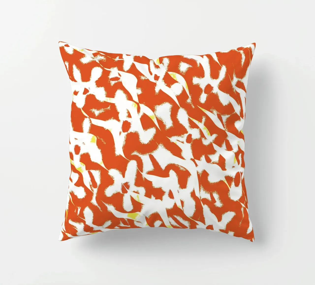 Botanical pattern 06 decorative cushion by Little Dean