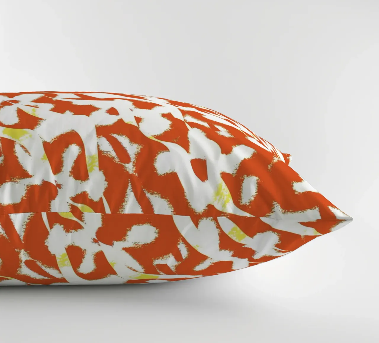 Botanical pattern 06 decorative cushion by Little Dean