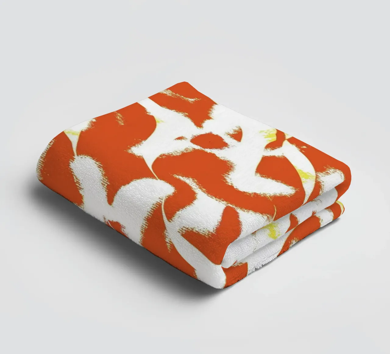 Botanical pattern 06 towel by Little Dean