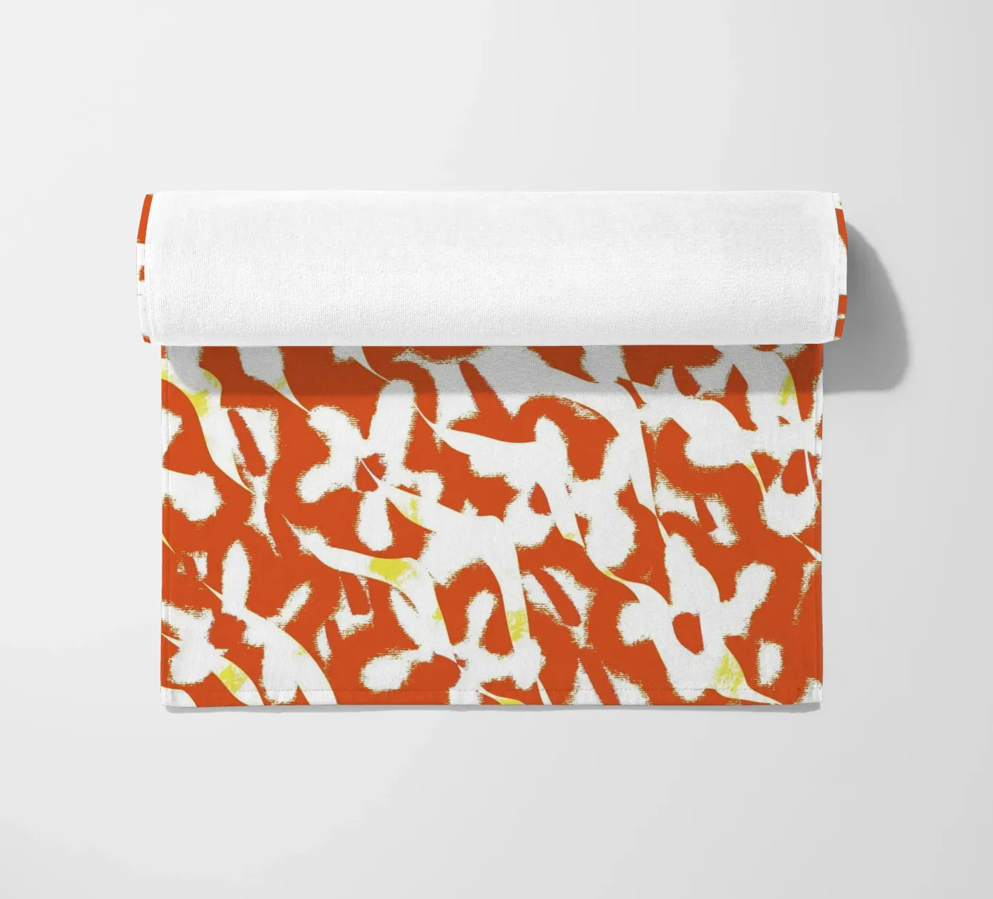 Botanisch patroon 06 strandhanddoek van Little Dean