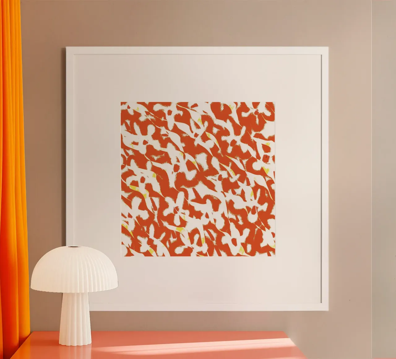 Botanical pattern 06 poster by Little Dean