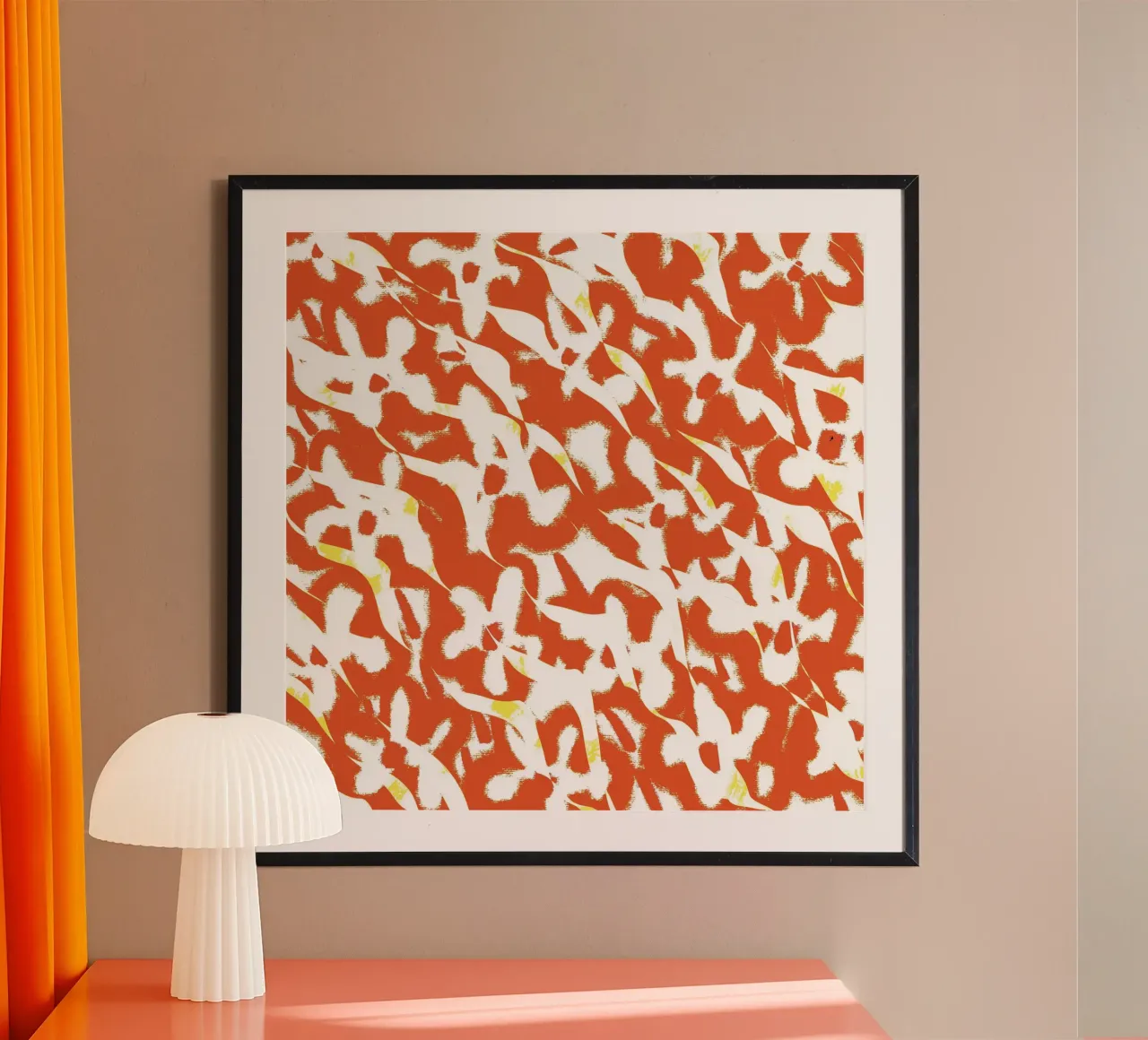 Botanical pattern 06 poster by Little Dean