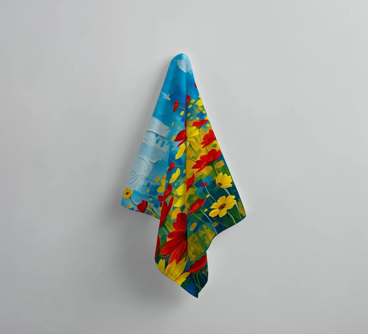 An explosion of color and texture towel by Artistic-shop