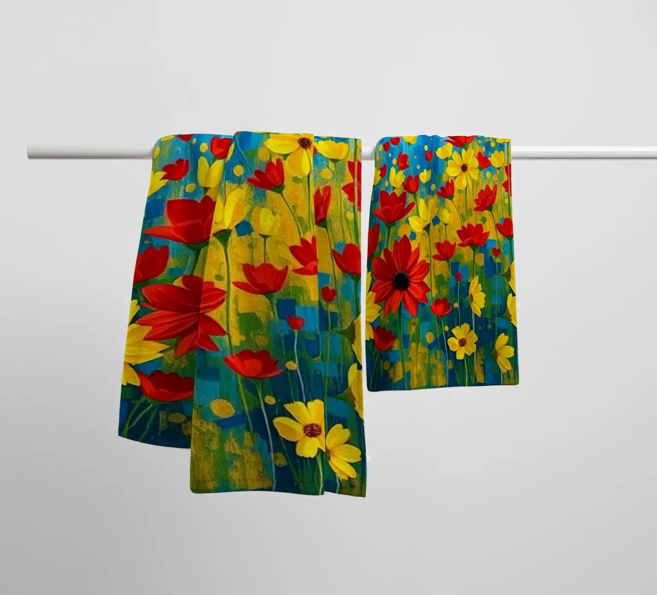 An explosion of color and texture towel by Artistic-shop