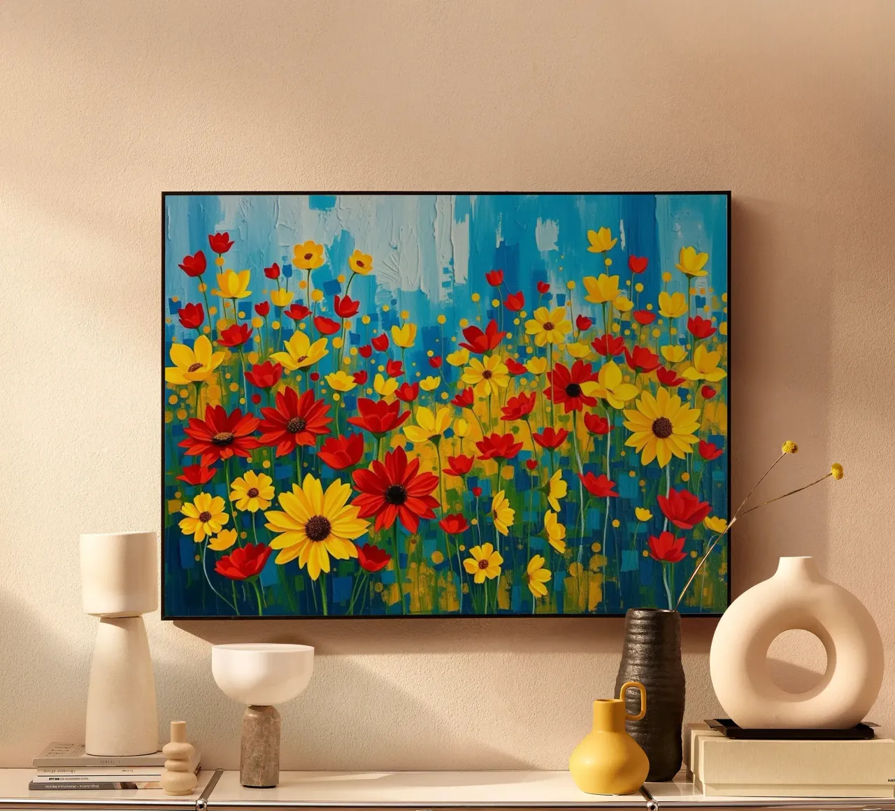 Un'esplosione di colori e texture alluminio dibond da Artistic-shop