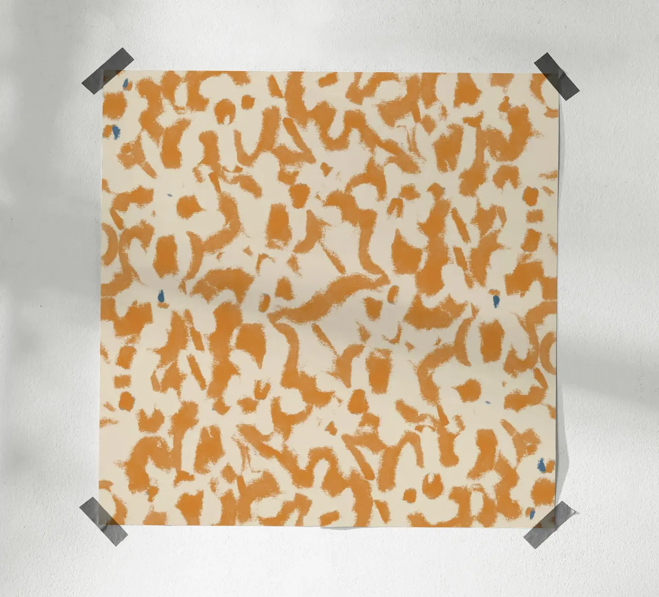 Botanisches Muster 07 Poster von Little Dean