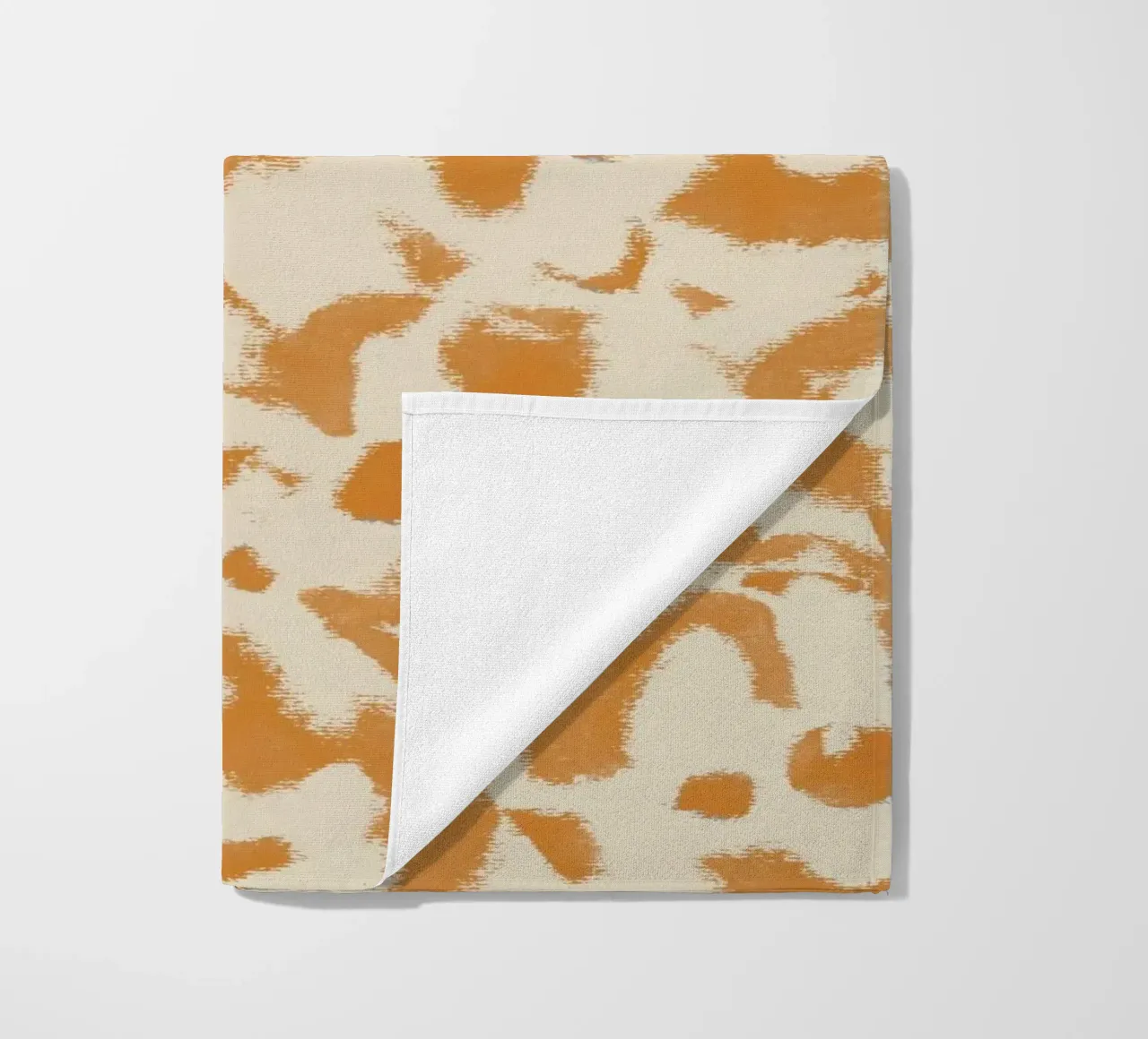 Botanisch patroon 07 strandhanddoek van Little Dean