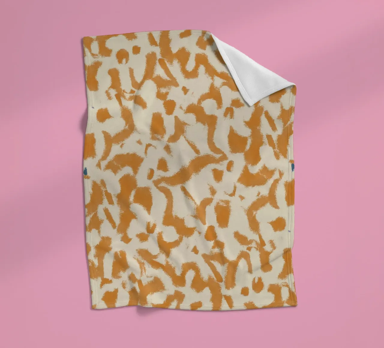 Botanical pattern 07 fleece blanket by Little Dean