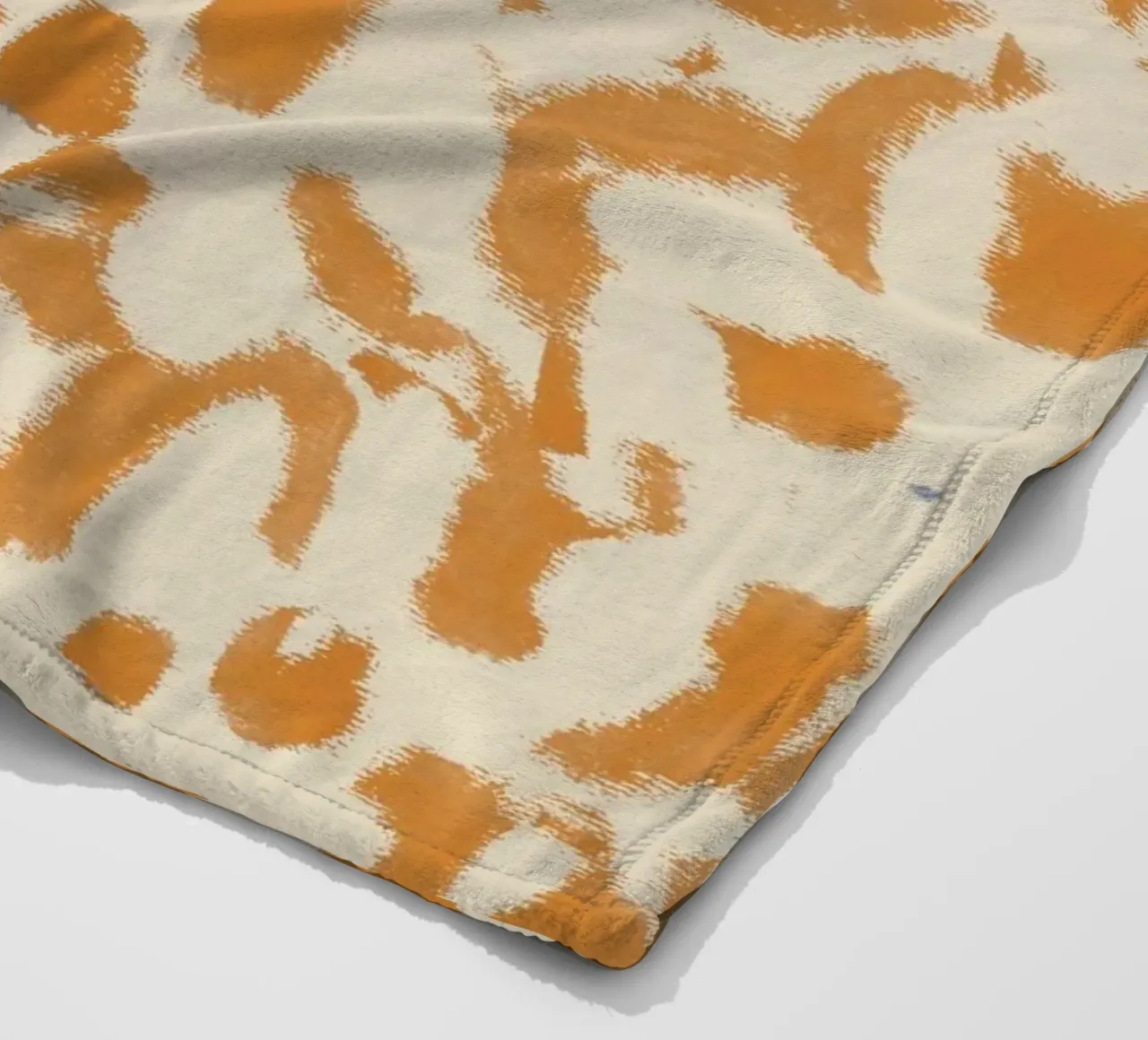 Botanical pattern 07 fleece blanket by Little Dean