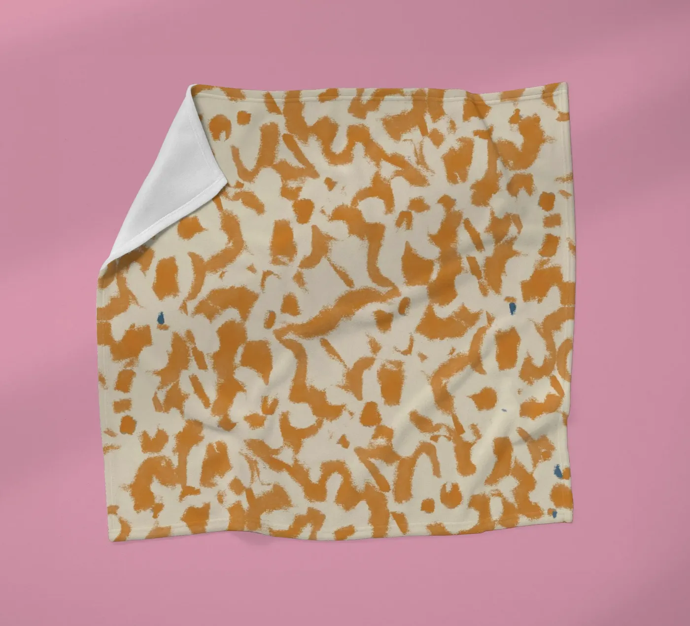 Motif botanique 07 plaid polaire de Little Dean