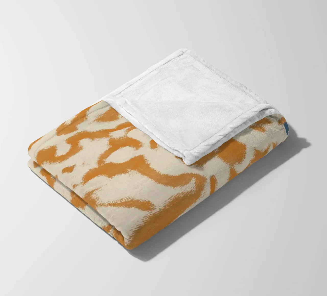 Botanical pattern 07 fleece blanket by Little Dean