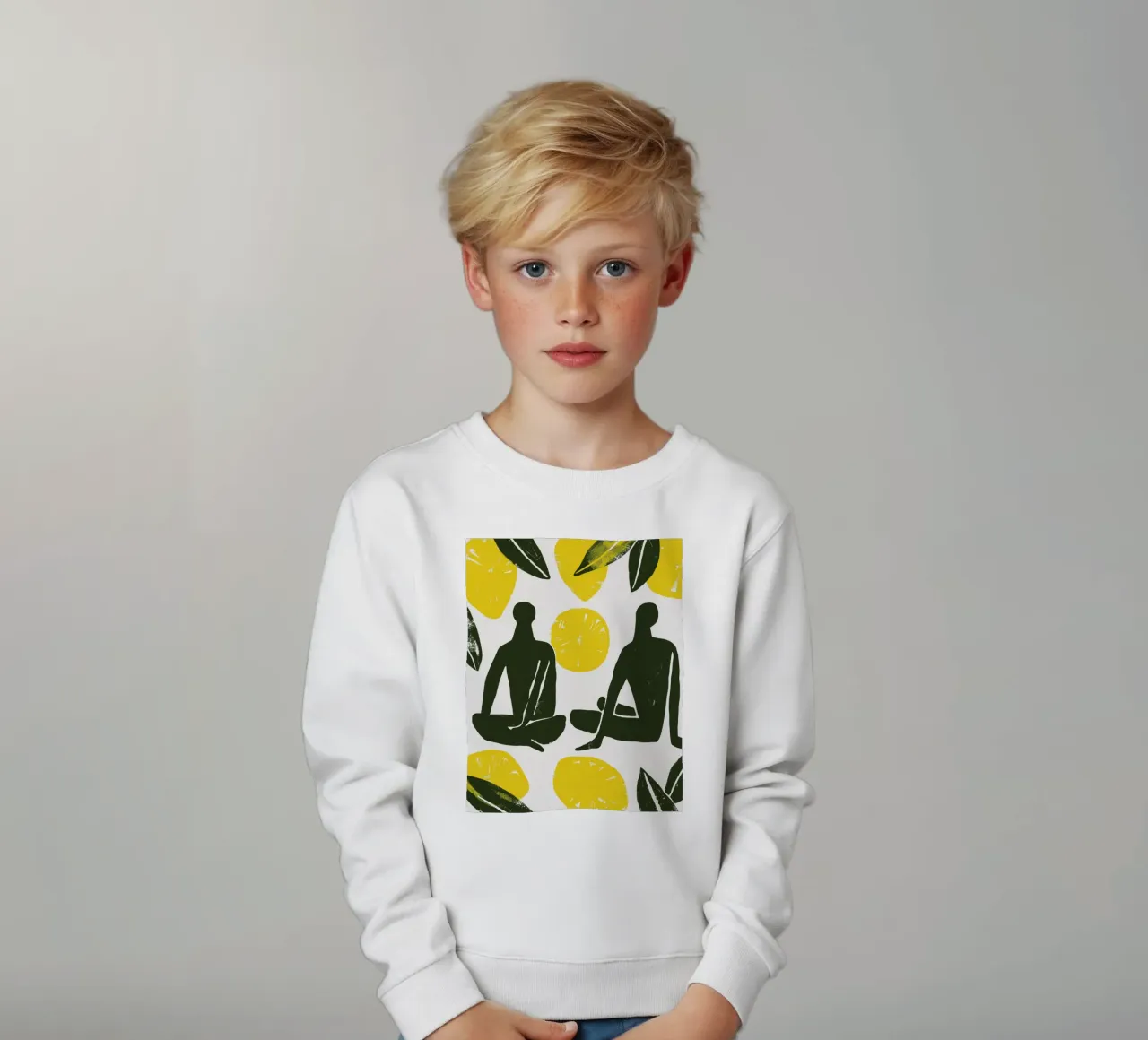 Lemon Day felpa bambino da treechild