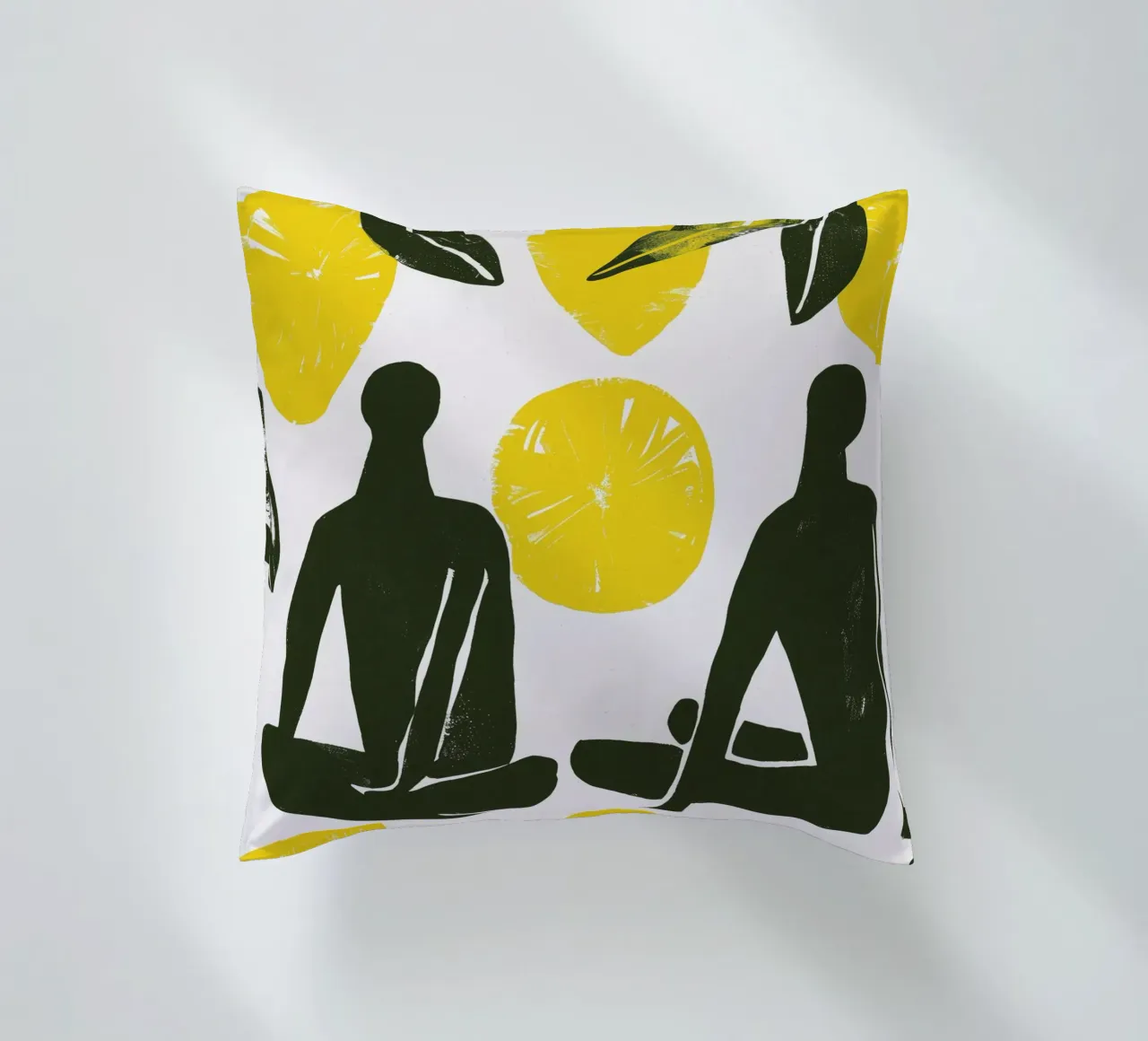 Lemon Day cuscino da treechild