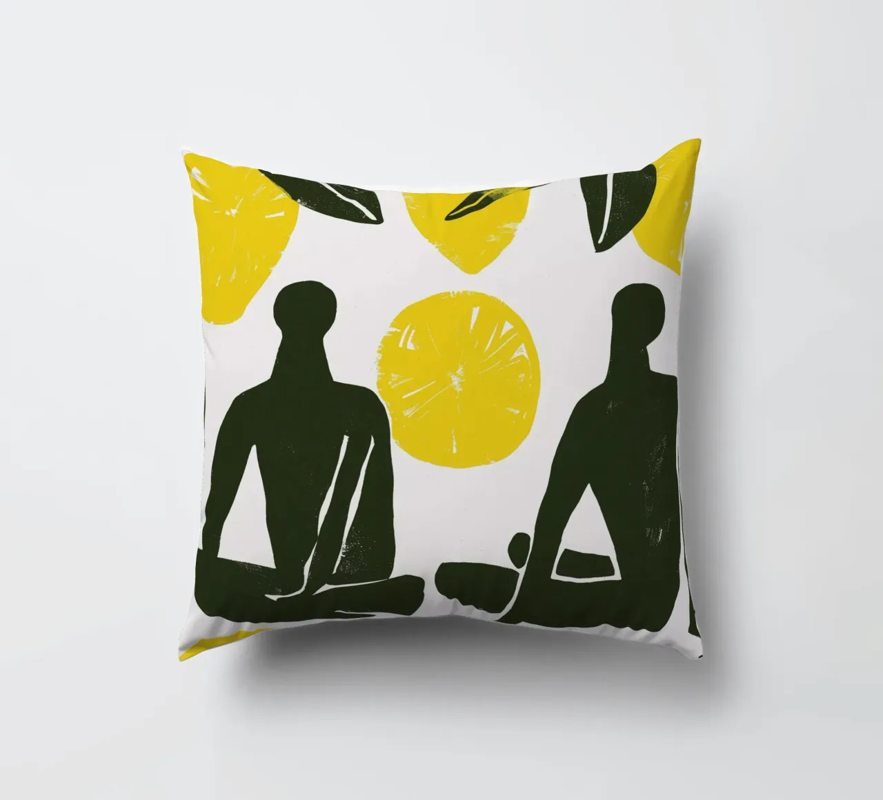 Lemon Day cuscino da treechild