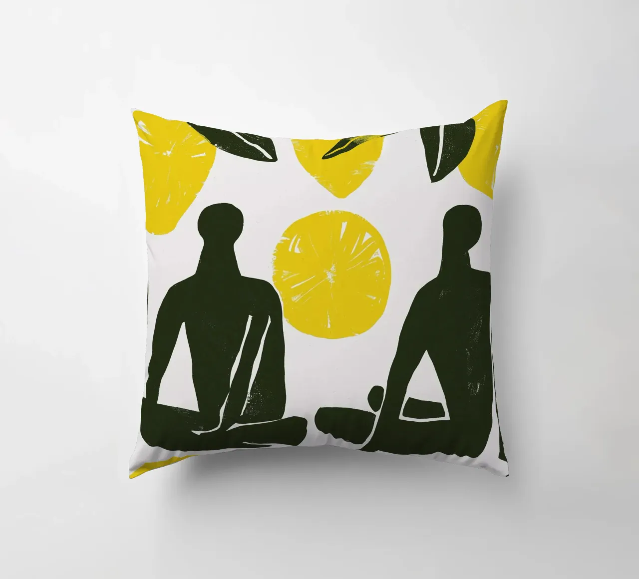 Lemon Day cuscino da treechild