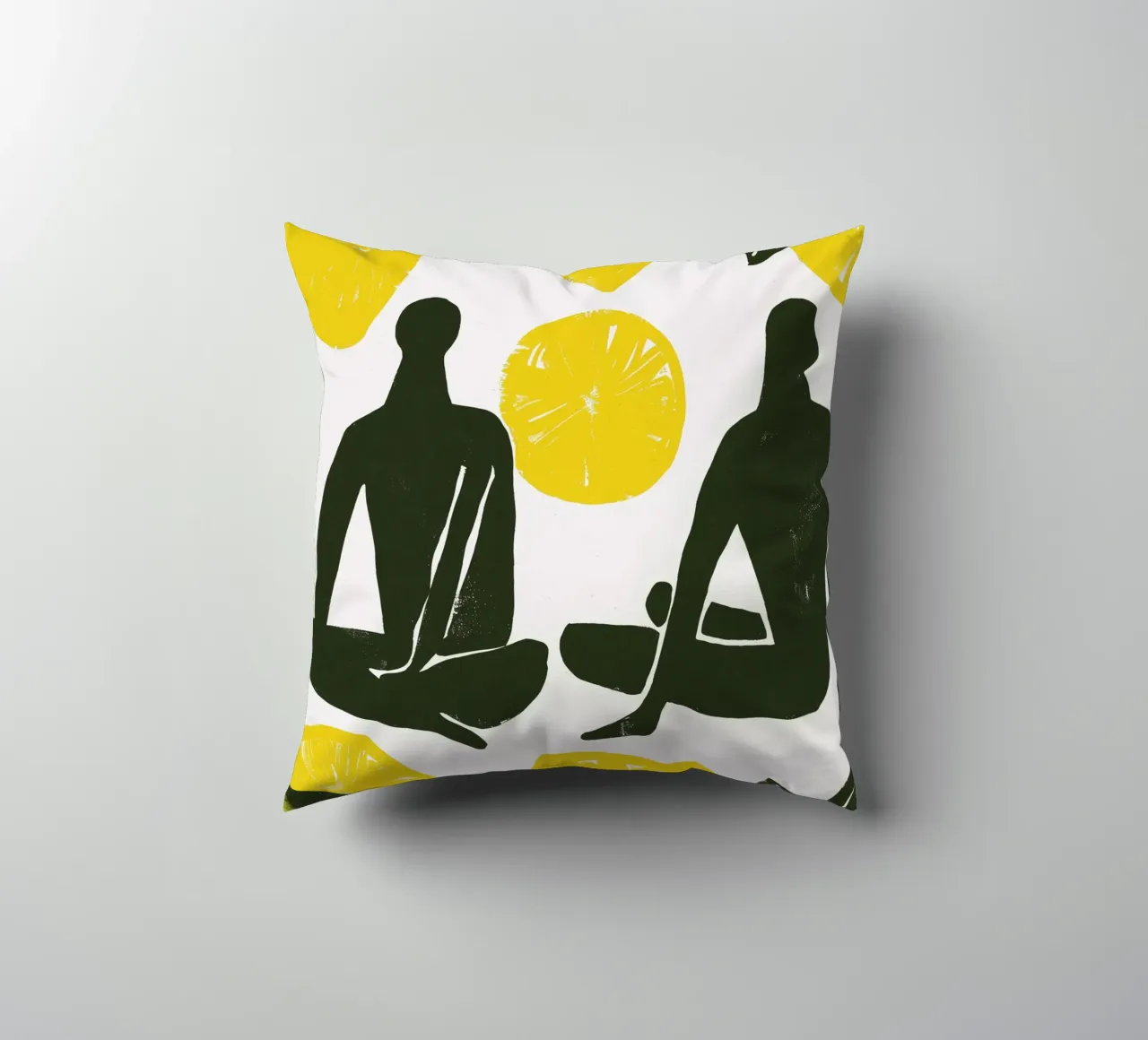 Lemon Day cuscino da treechild