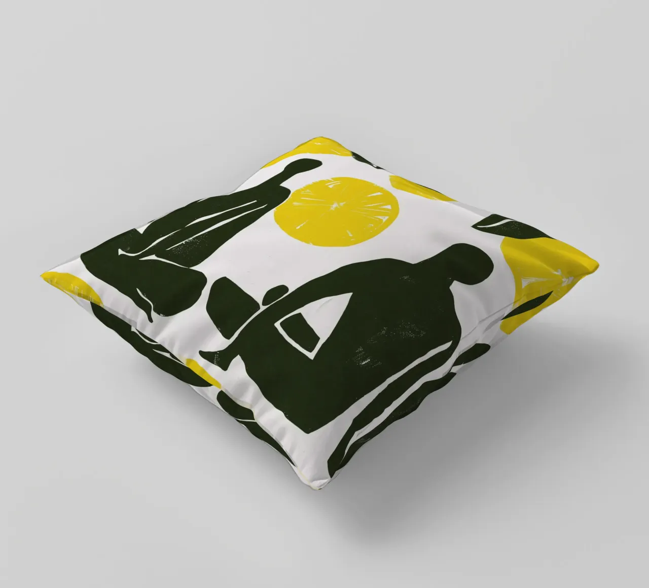 Lemon Day cuscino da treechild