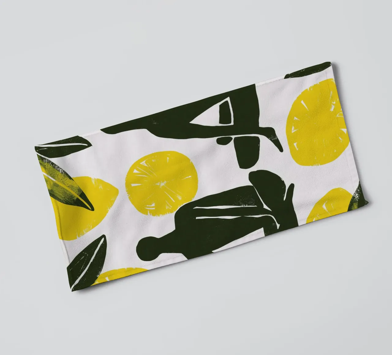 Lemon Day asciugamano da bagno da treechild