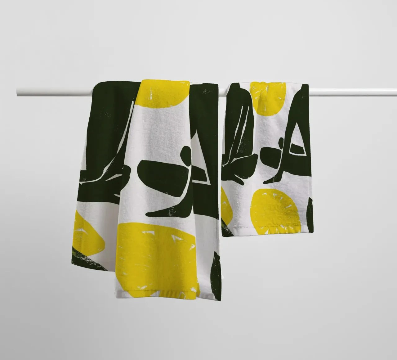 Lemon Day asciugamano da bagno da treechild