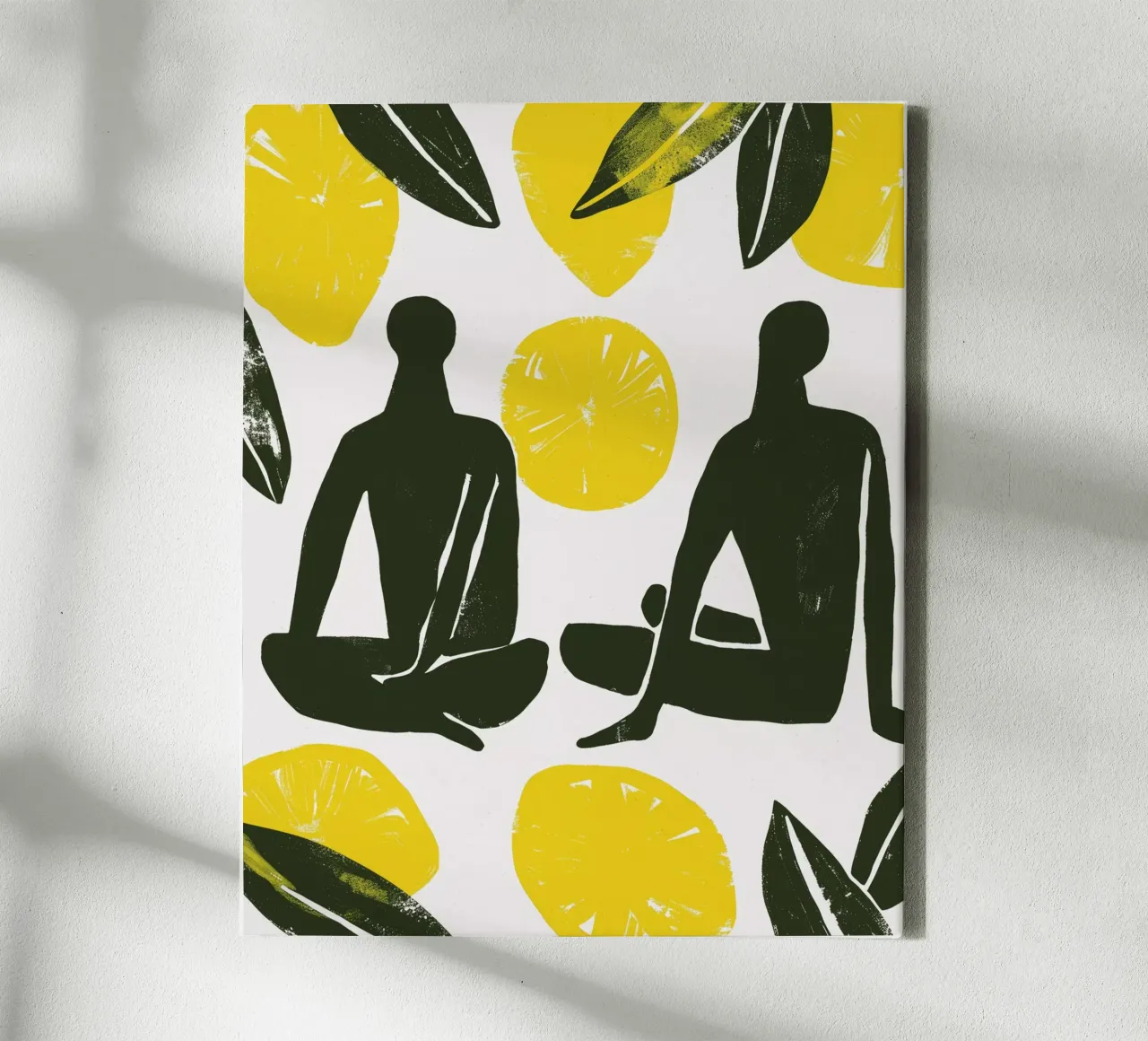 Lemon Day tela con Cornice a cassetta da treechild