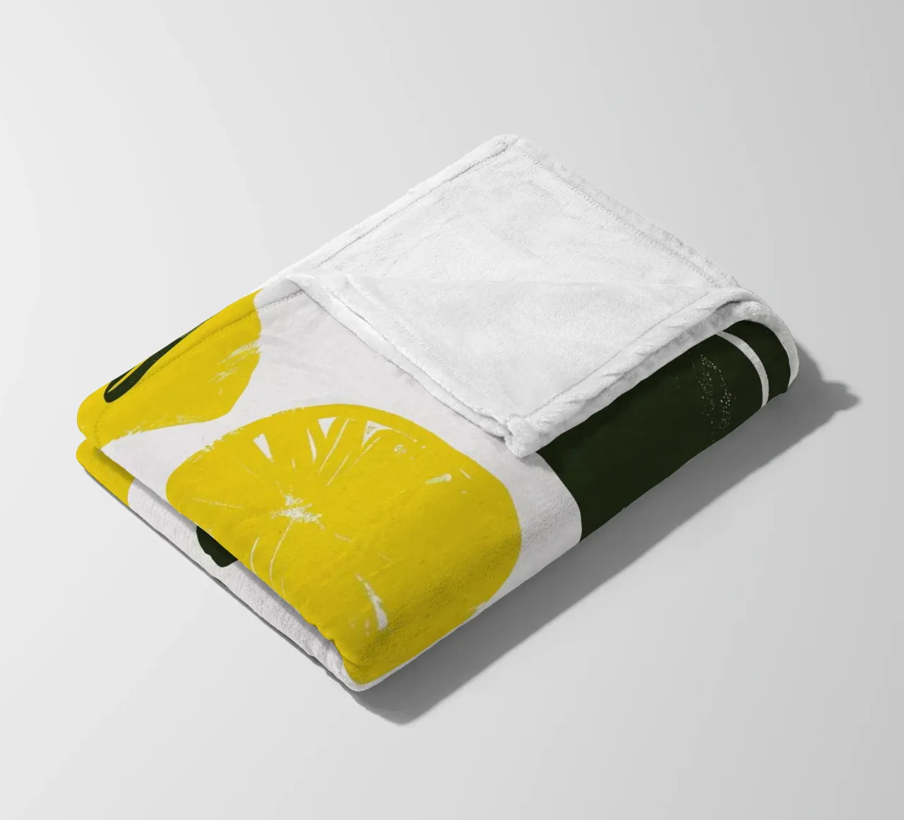 Lemon Day coperta in pile da treechild