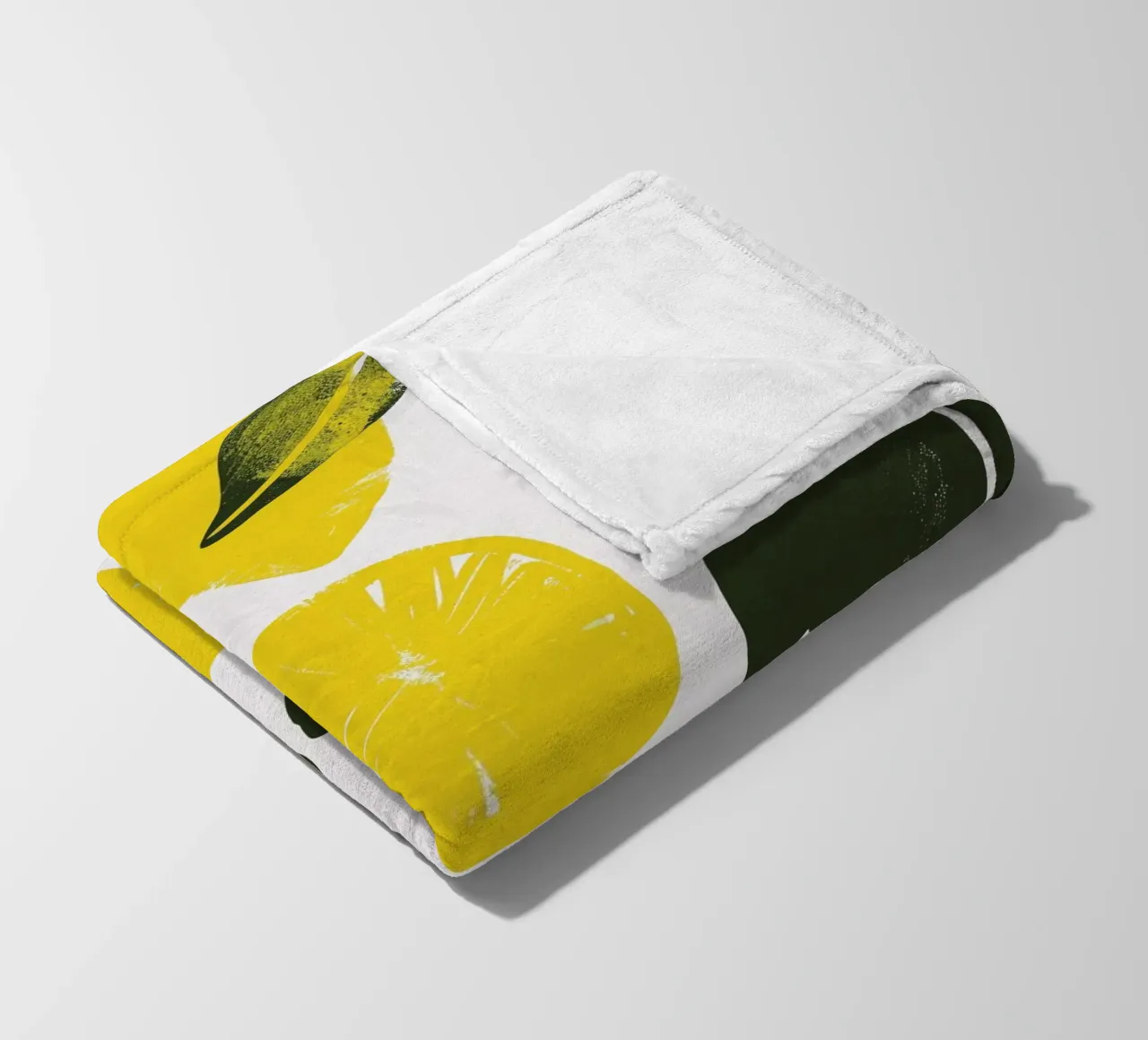 Lemon Day coperta in pile da treechild