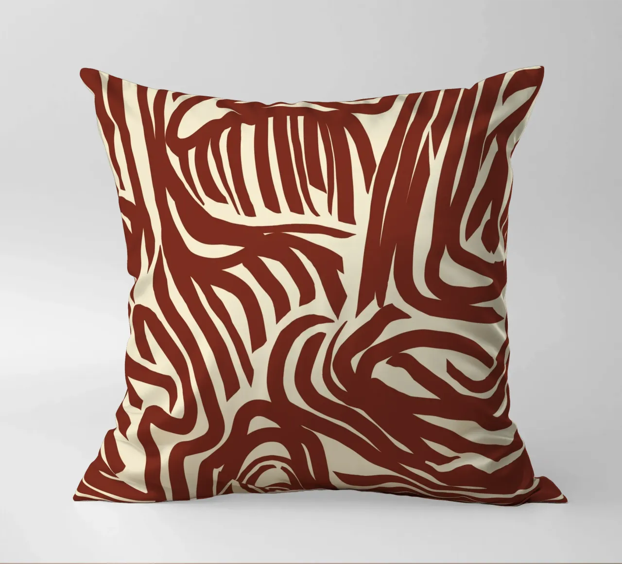 Labyrinth pattern decorative cushion by Little Dean