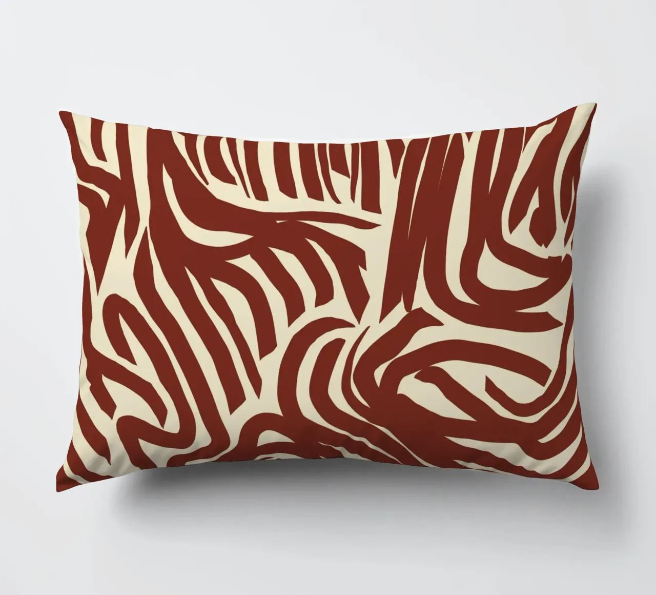 Labyrinth pattern decorative cushion by Little Dean