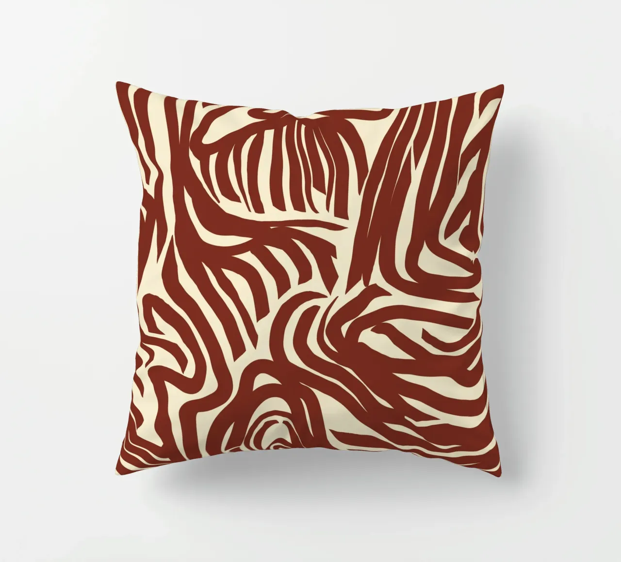 Labyrinth pattern decorative cushion by Little Dean