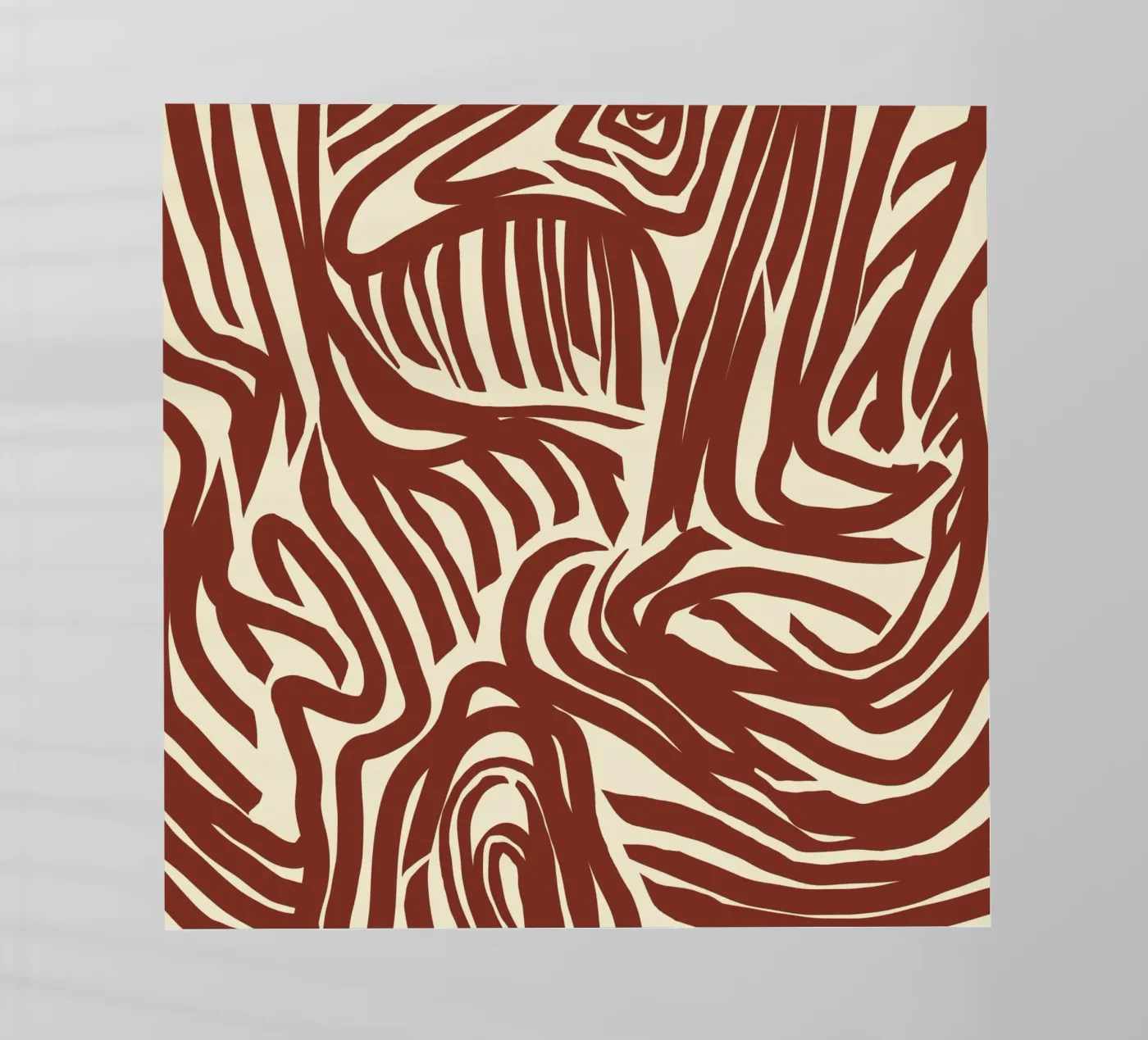 Labyrinth pattern backlit film by Little Dean