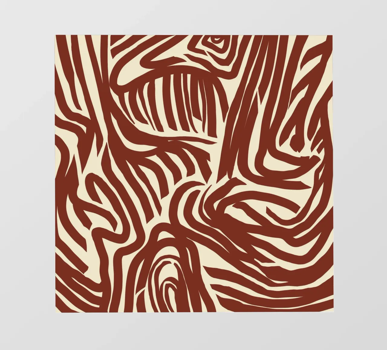 Labyrinth pattern pvc cover by Little Dean