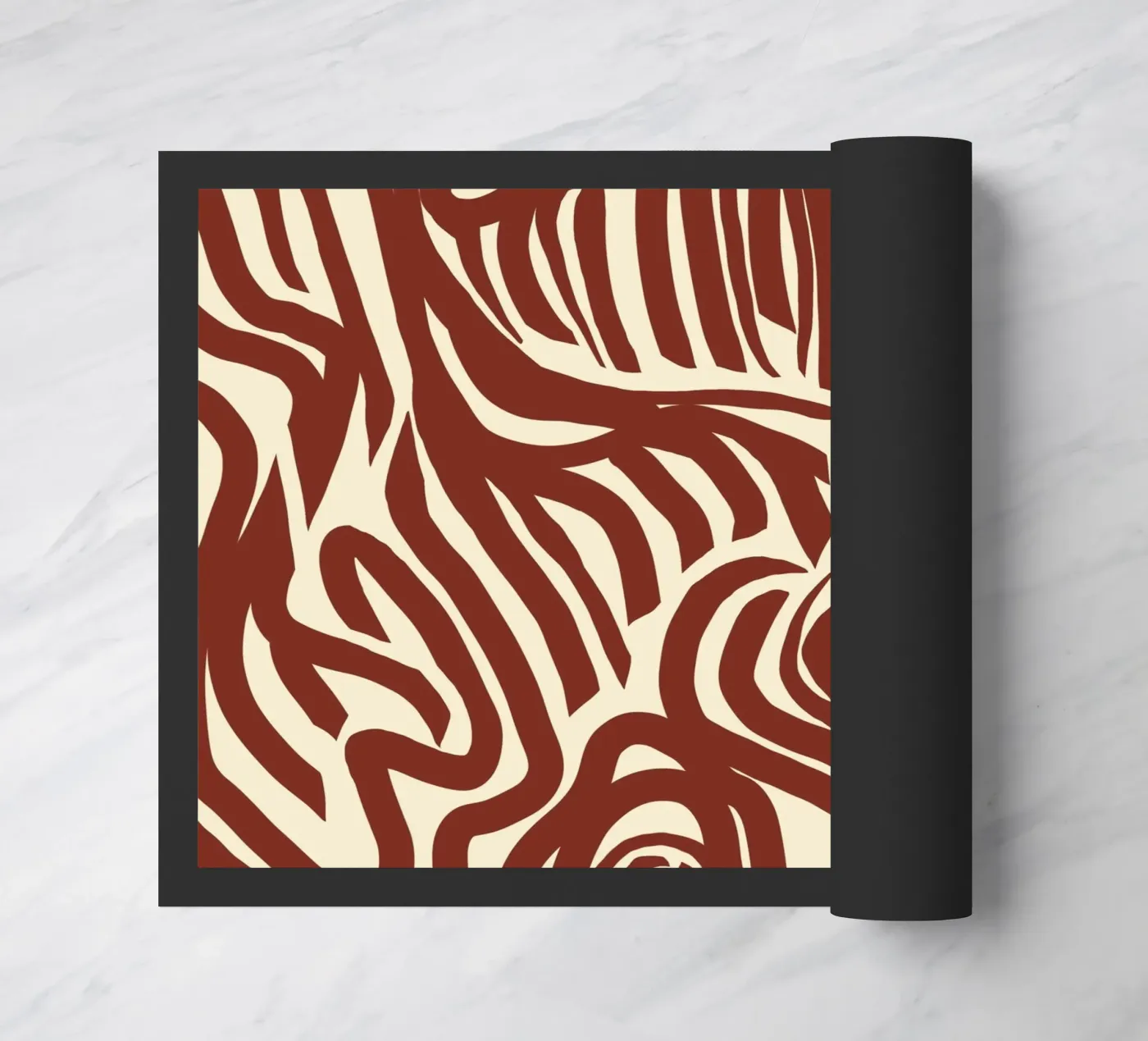 Labyrinth pattern doormat by Little Dean