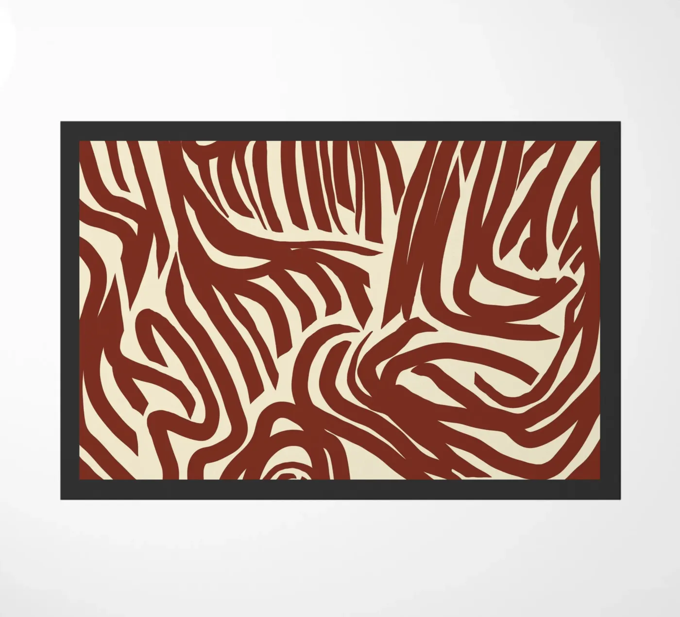 Labyrinth pattern doormat by Little Dean