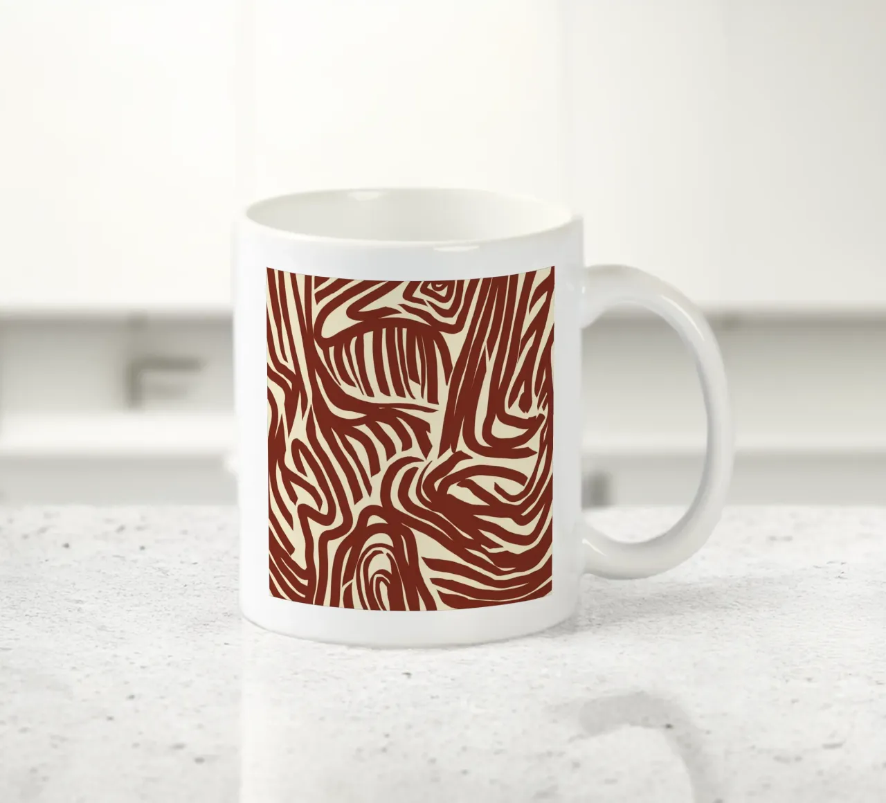 Modello a labirinto tazza in ceramica da Little Dean