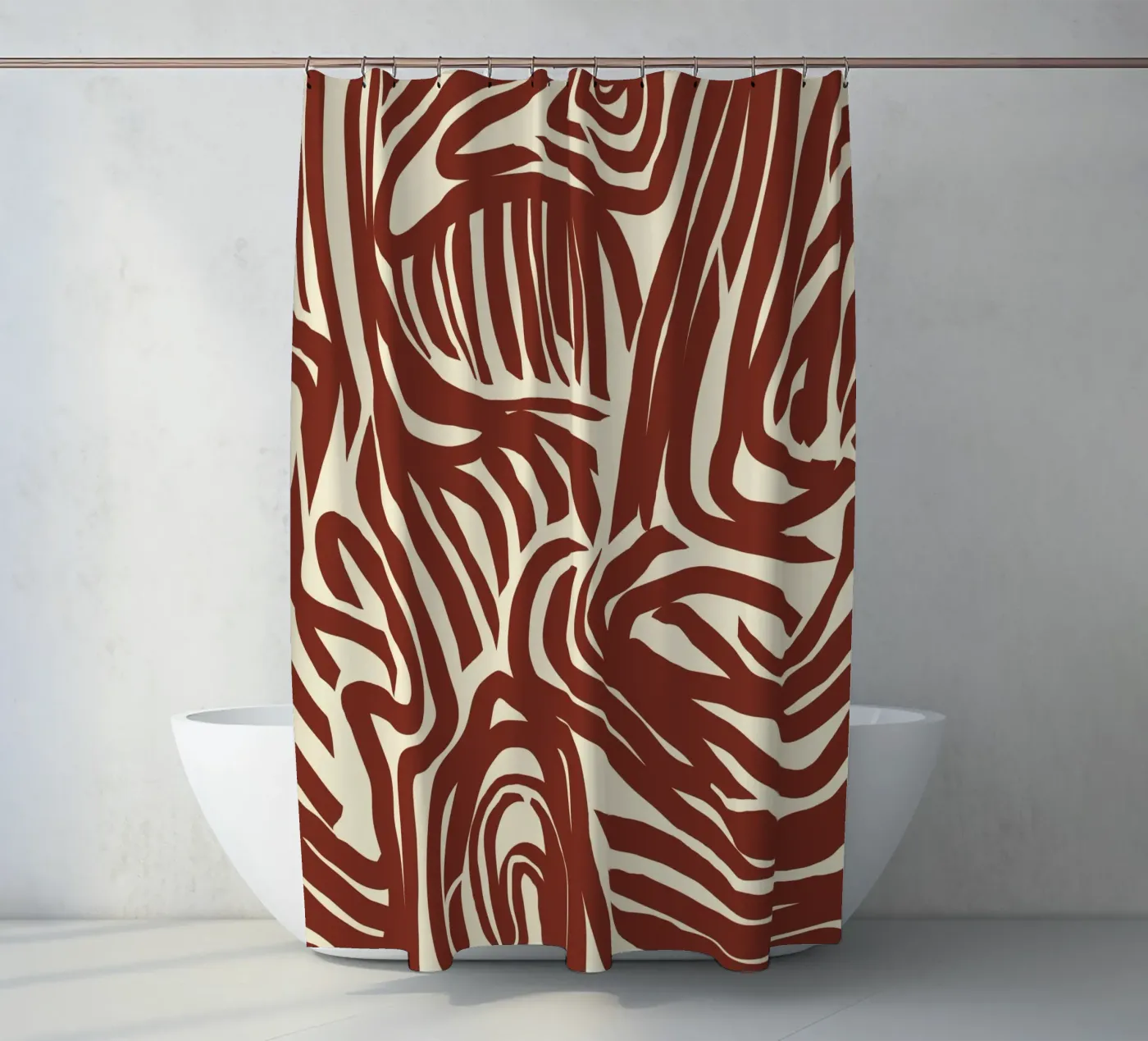 Modello a labirinto tenda da doccia da Little Dean