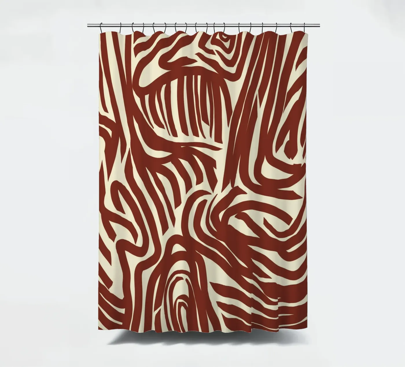 Modello a labirinto tenda da doccia da Little Dean