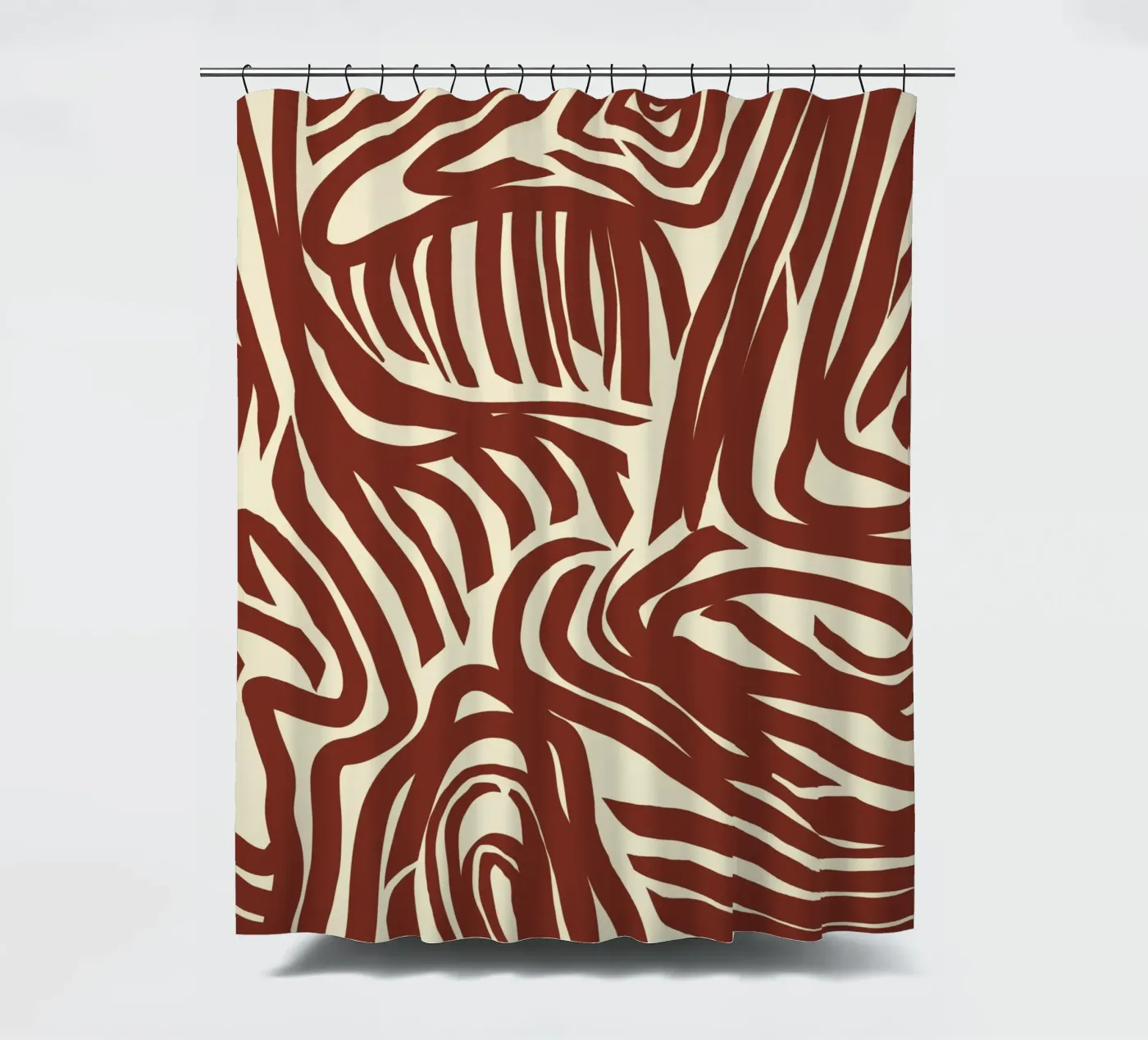 Modello a labirinto tenda da doccia da Little Dean