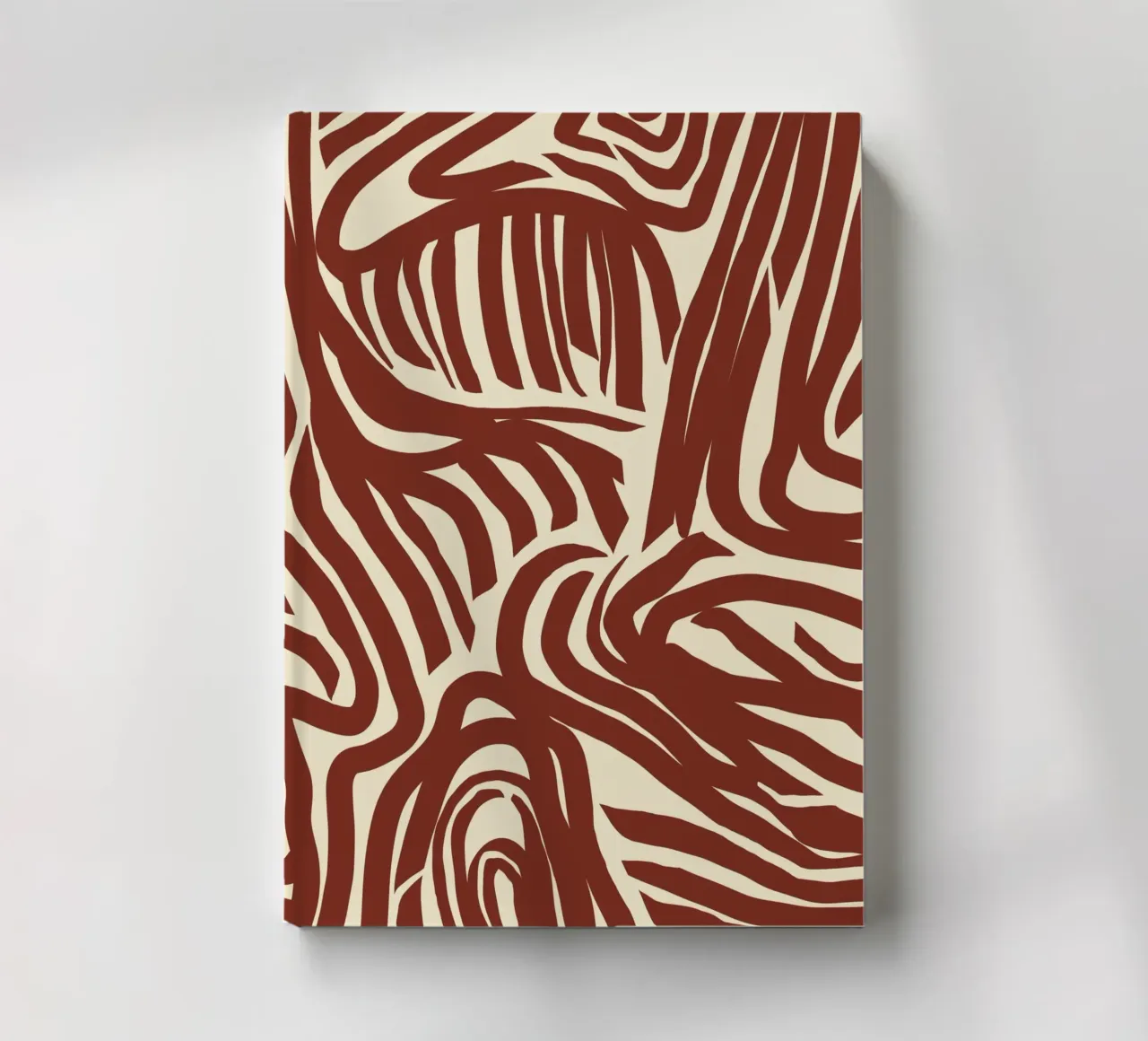 Labyrinth pattern notebook by Little Dean