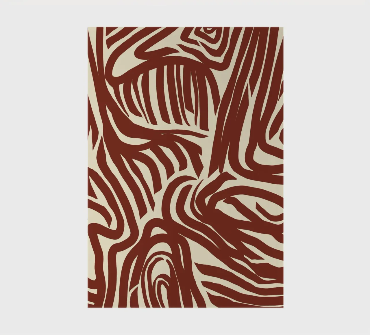 Labyrinth pattern notebook by Little Dean