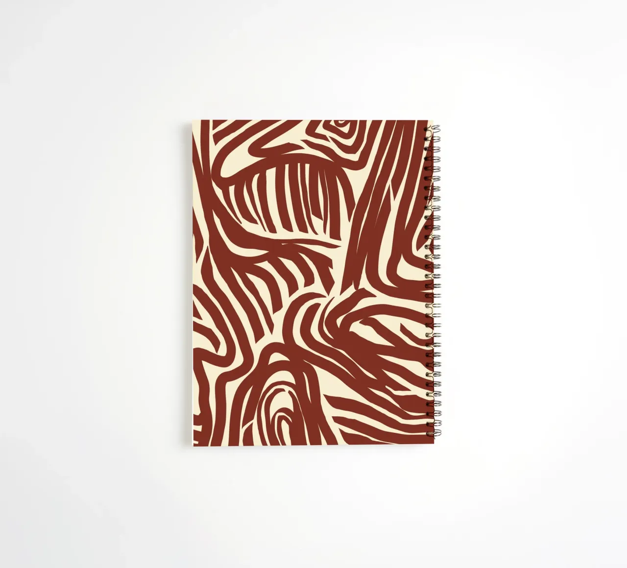 Labyrinth pattern spiral notebook by Little Dean