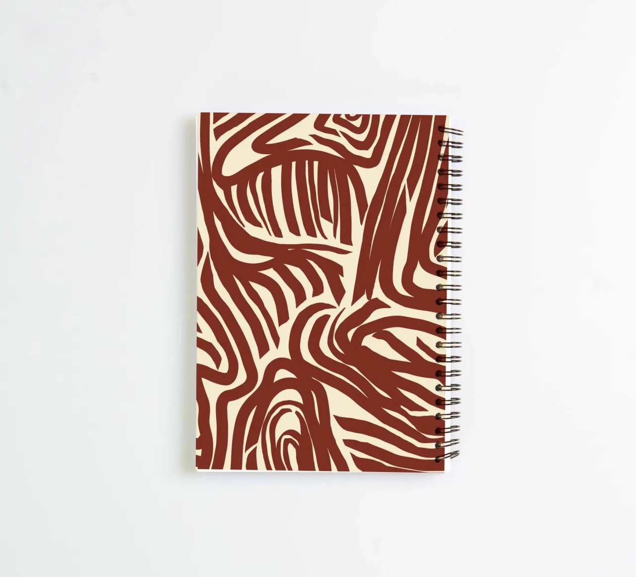 Labyrinth pattern spiral notebook by Little Dean